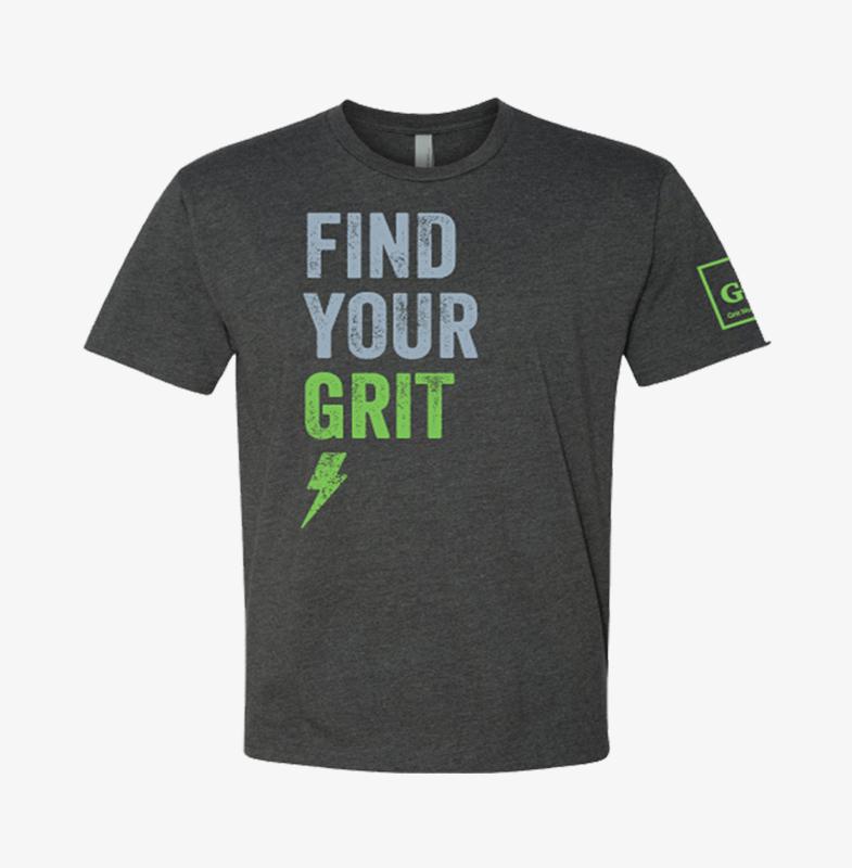 Find Your Grit T (Charcoal)